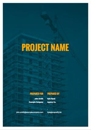 Construction Proposal Template Thumbnail